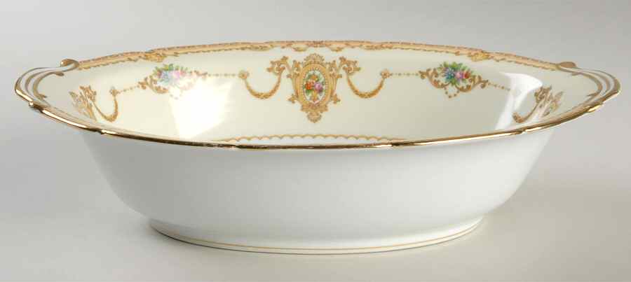 Mystery #87 10" Oval Vegetable Bowl by Noritake-1