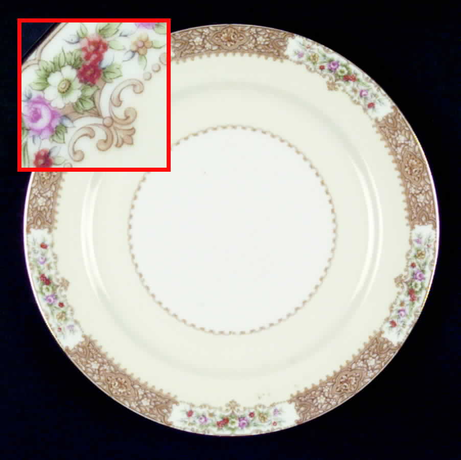 Mystery #88 Dinner Plate by Noritake-1