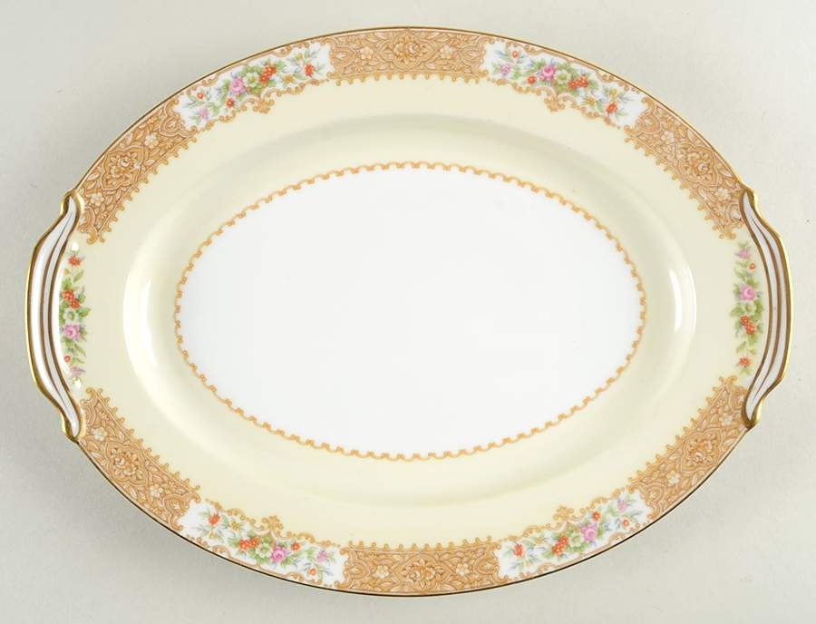 Mystery #88 11" Oval Serving Platter by Noritake-1