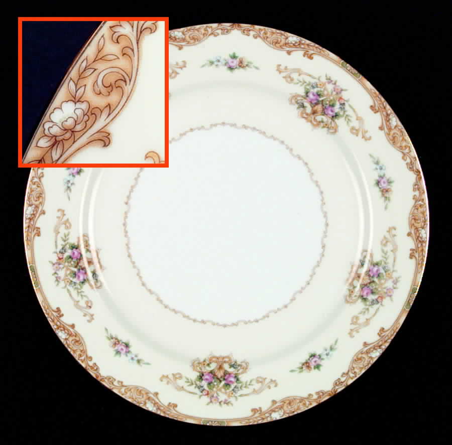 Mystery #89 Dinner Plate by Noritake-1