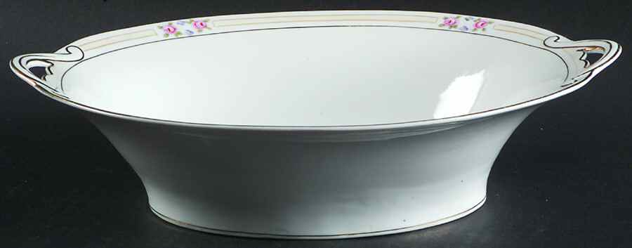 Mystery #97 10" Oval Vegetable Bowl by Noritake-1
