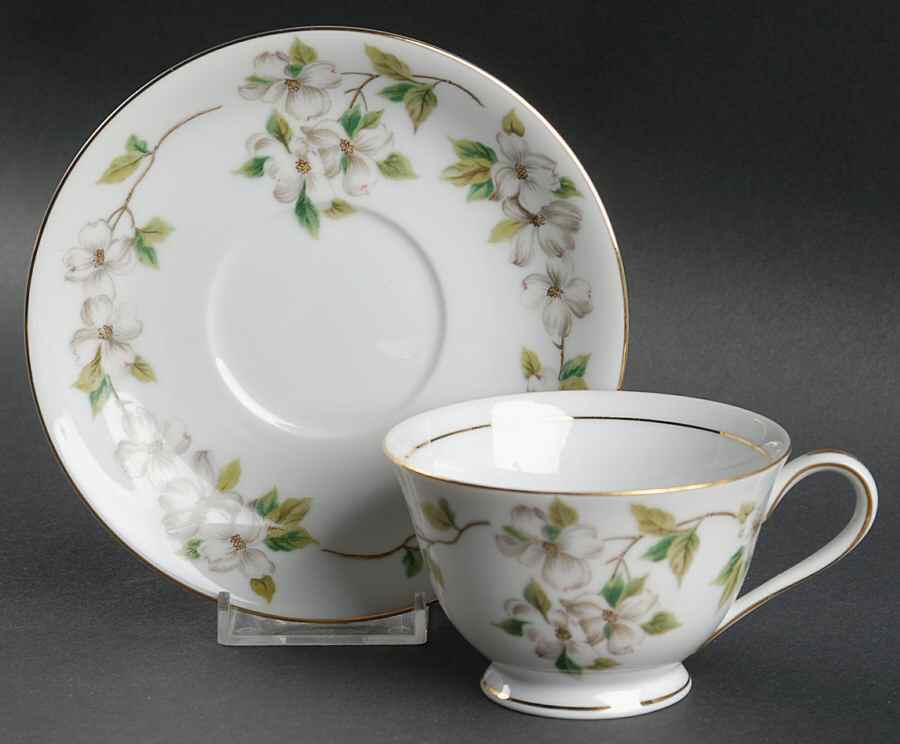 N1 Footed Cup & Saucer Set by Noritake-1