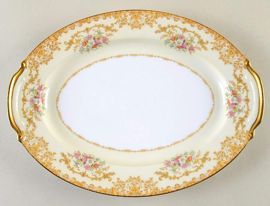 N10 11" Oval Serving Platter by Noritake-1