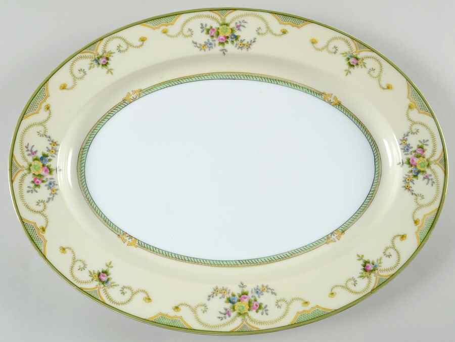 N101 13" Oval Serving Platter by Noritake-1
