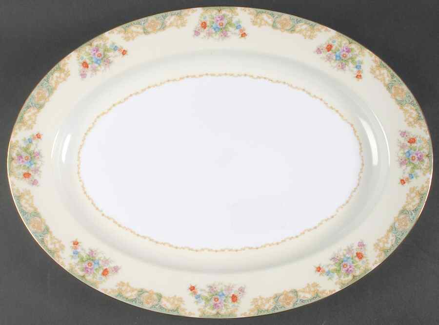 N102 16" Oval Serving Platter by Noritake-1