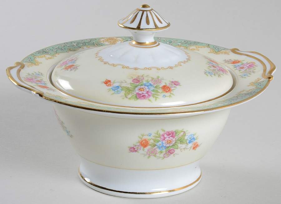 N102 Sugar Bowl & Lid by Noritake-1