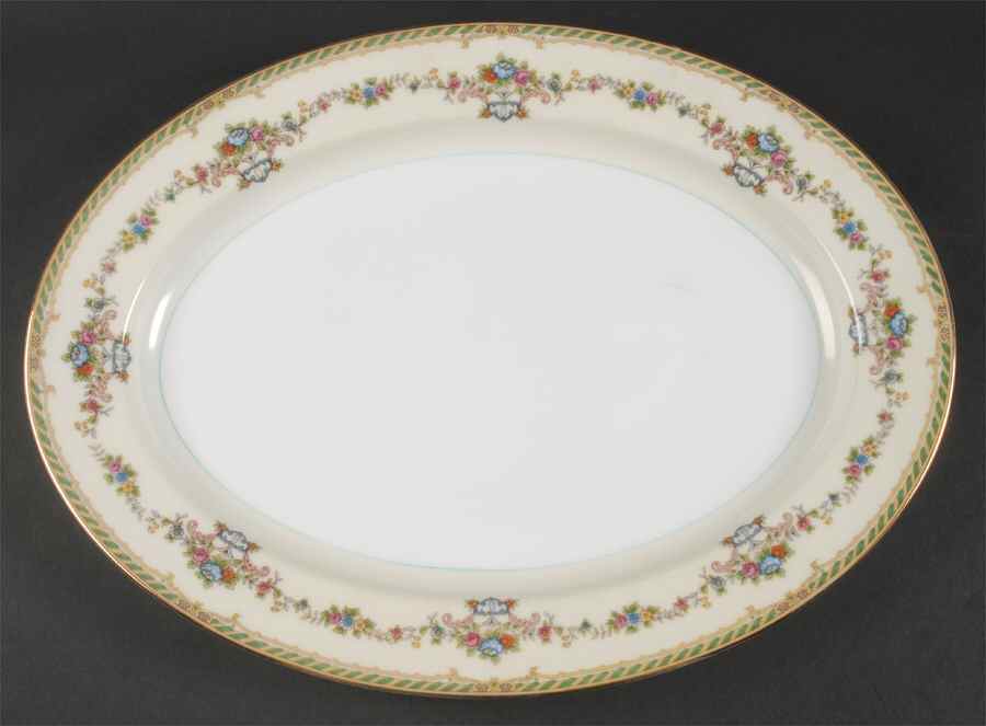 N104 16" Oval Serving Platter by Noritake-1