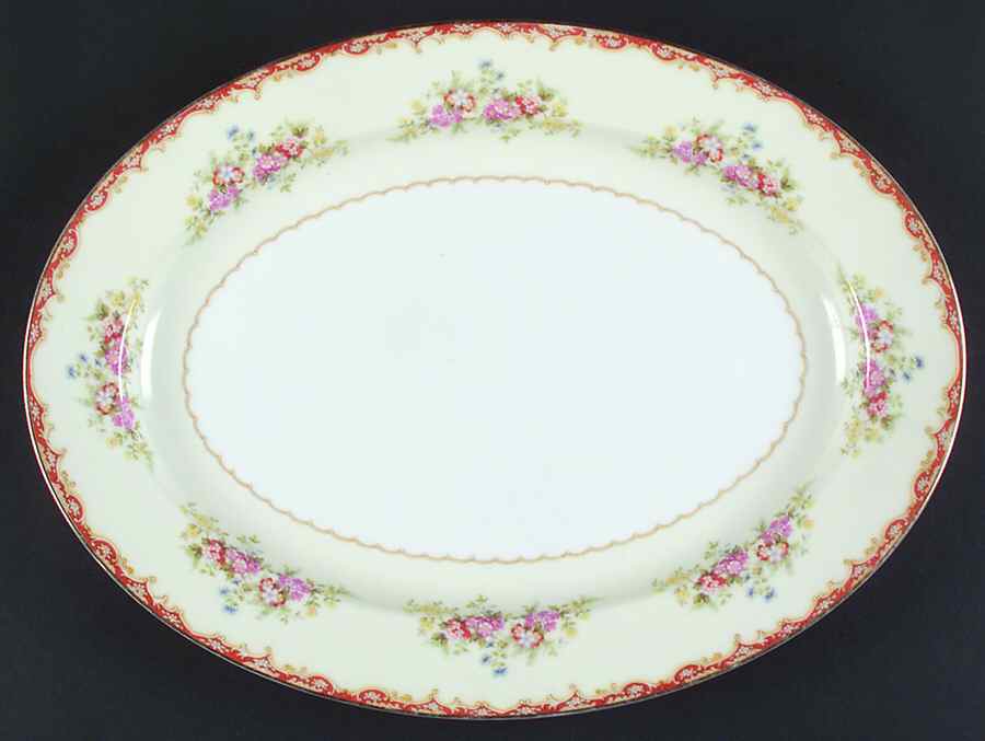 N106 16" Oval Serving Platter by Noritake-1