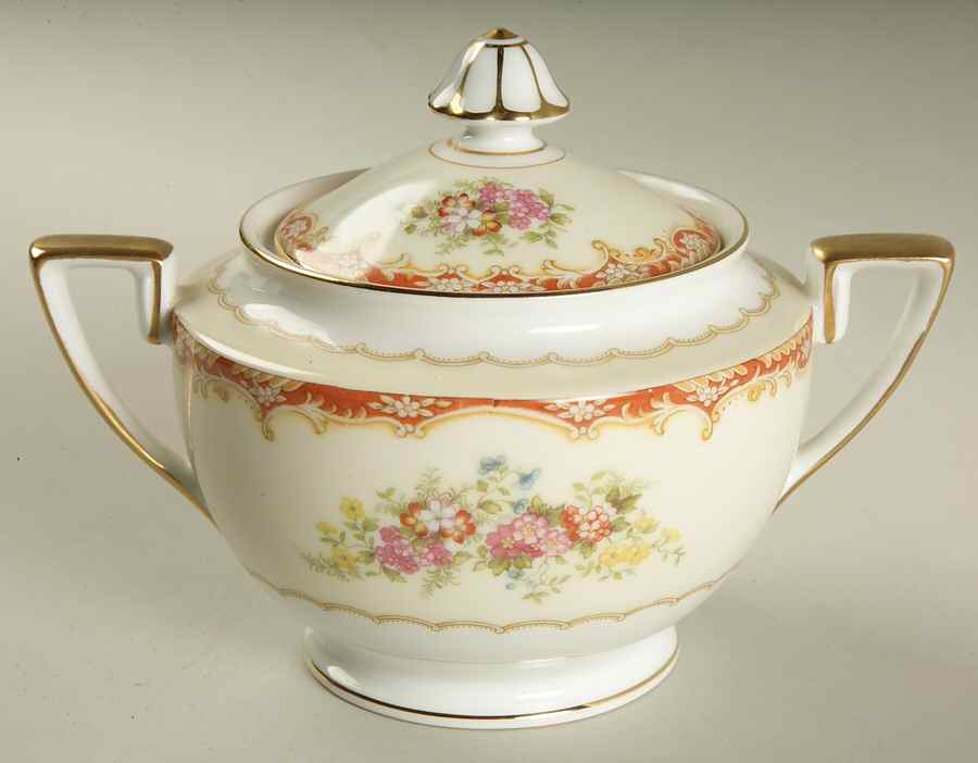 N106 Sugar Bowl & Lid by Noritake-1