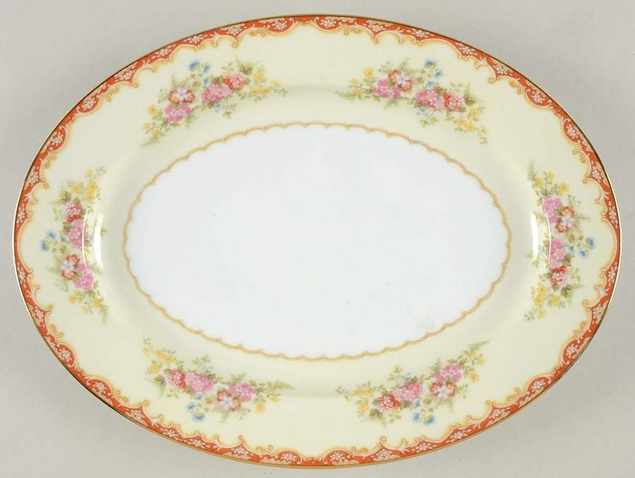 N106 11" Oval Serving Platter by Noritake-1