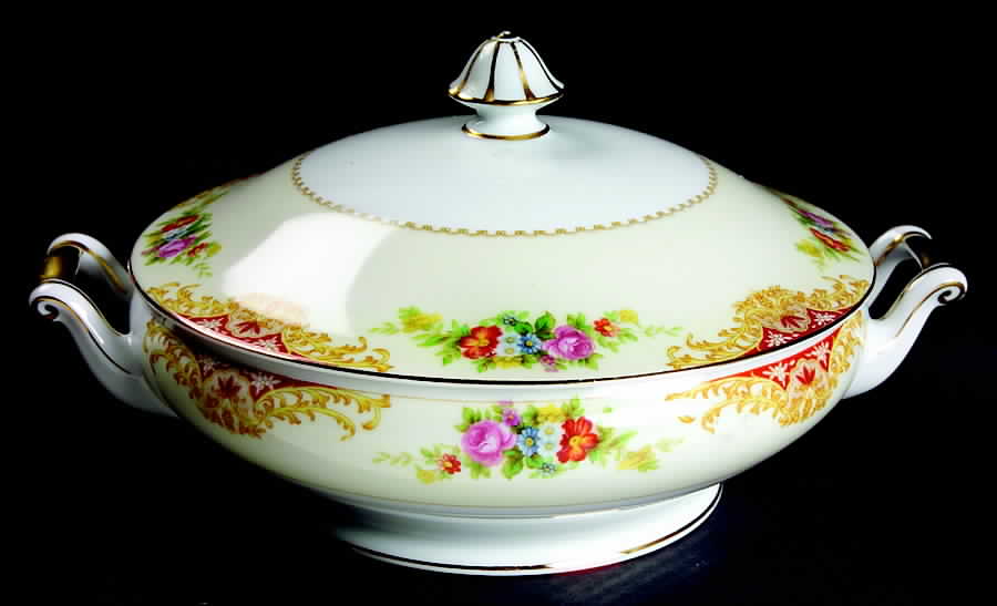 N107 Round Covered Vegetable by Noritake-1