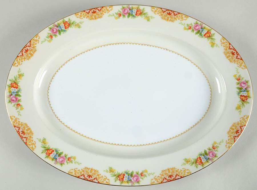 N107 16" Oval Serving Platter by Noritake-1
