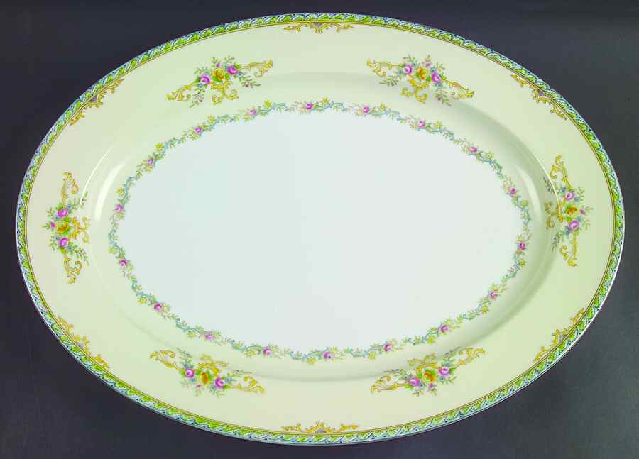 N108 16" Oval Serving Platter by Noritake-1
