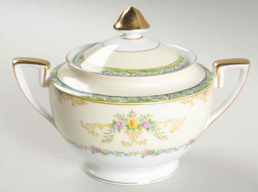 N108 Sugar Bowl & Lid by Noritake-1