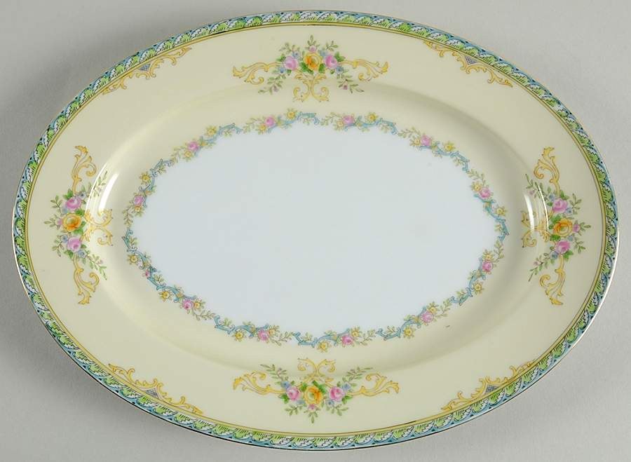 N108 11" Oval Serving Platter by Noritake-1