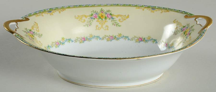 N108 10" Oval Vegetable Bowl by Noritake-1