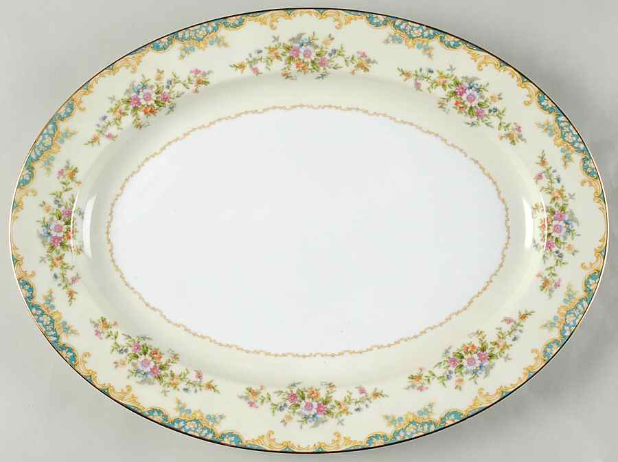 N110 16" Oval Serving Platter by Noritake-1