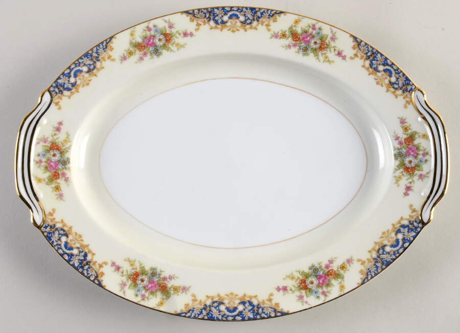 N114 11" Oval Serving Platter by Noritake-1