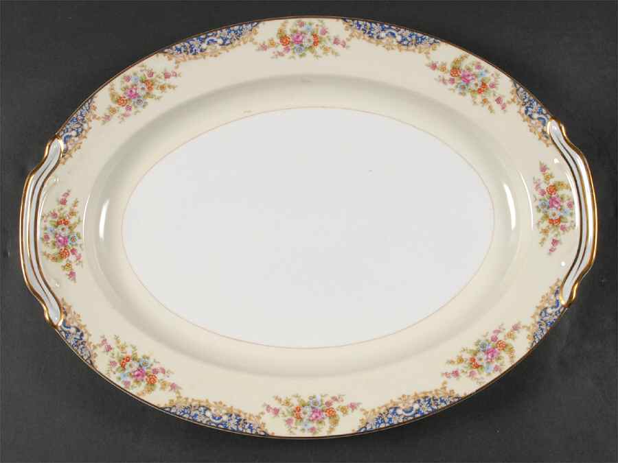 N114 16" Oval Serving Platter by Noritake-1