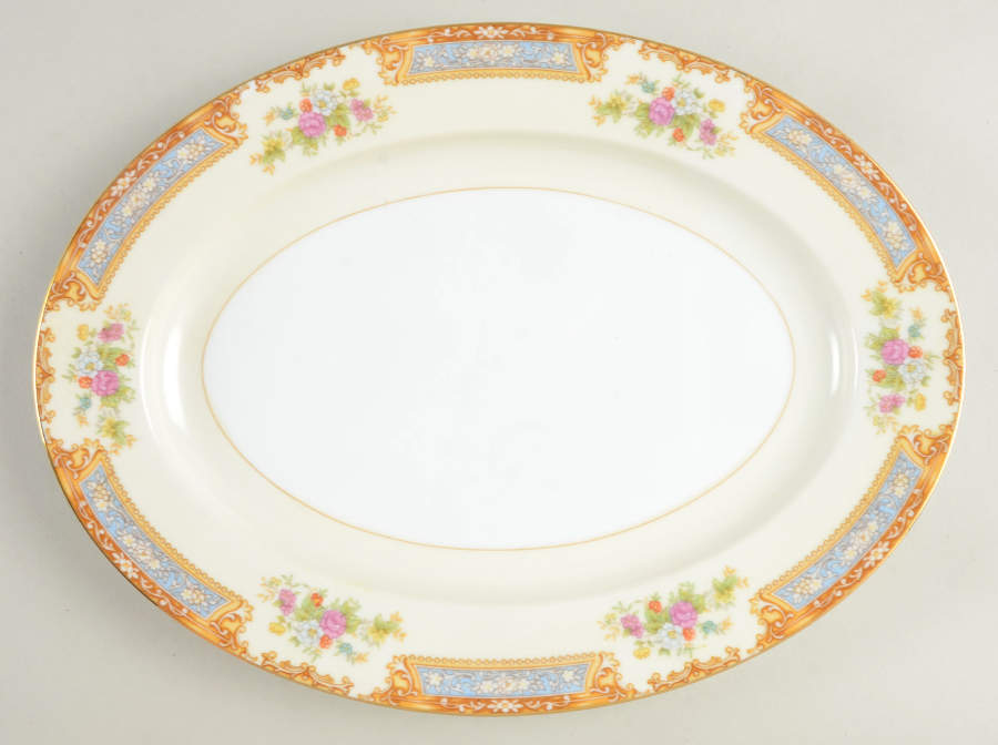 N115 11" Oval Serving Platter by Noritake-1