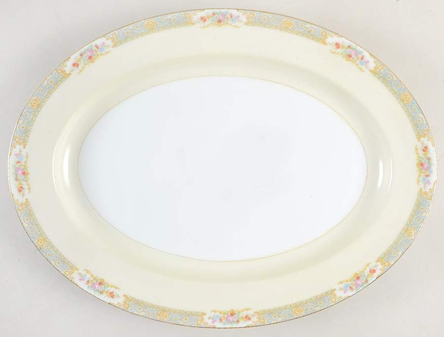 N116 16" Oval Serving Platter by Noritake-1