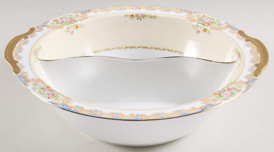 N117 Round Divided Vegetable Bowl by Noritake-1