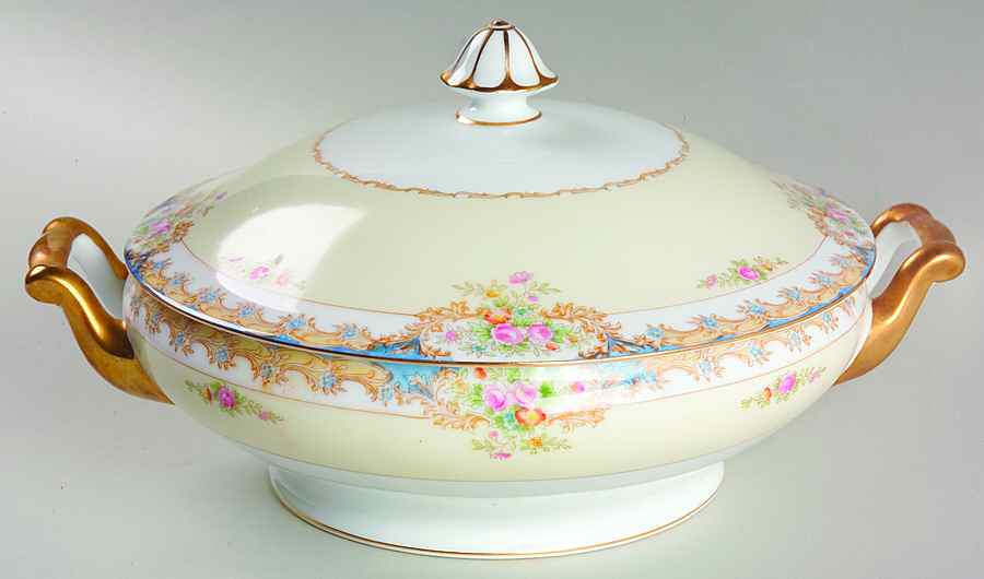 N117 Round Covered Vegetable by Noritake-1