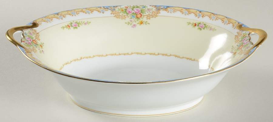 N117 10" Oval Vegetable Bowl by Noritake-1