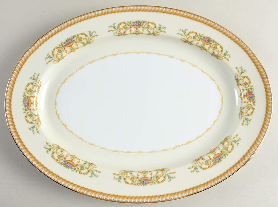 N118 16" Oval Serving Platter by Noritake-1