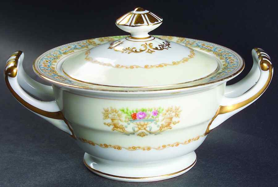 N12 Sugar Bowl & Lid by Noritake-1
