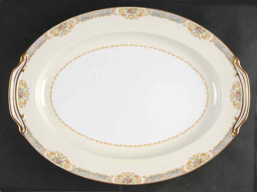 N12 16" Oval Serving Platter by Noritake-1