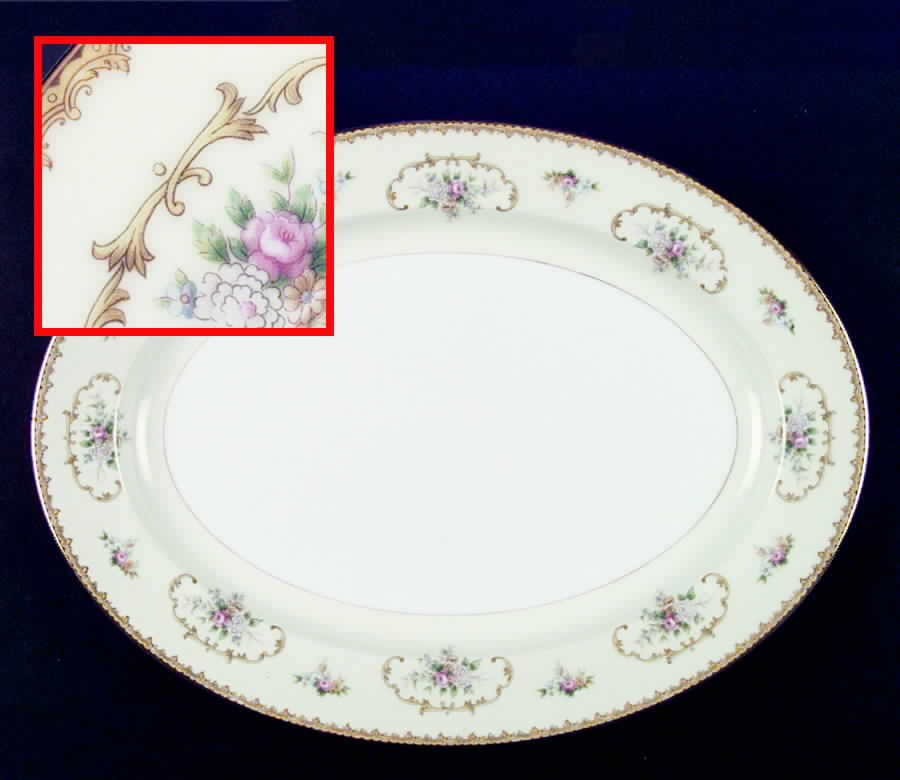 Conover 16" Oval Serving Platter by Noritake-1