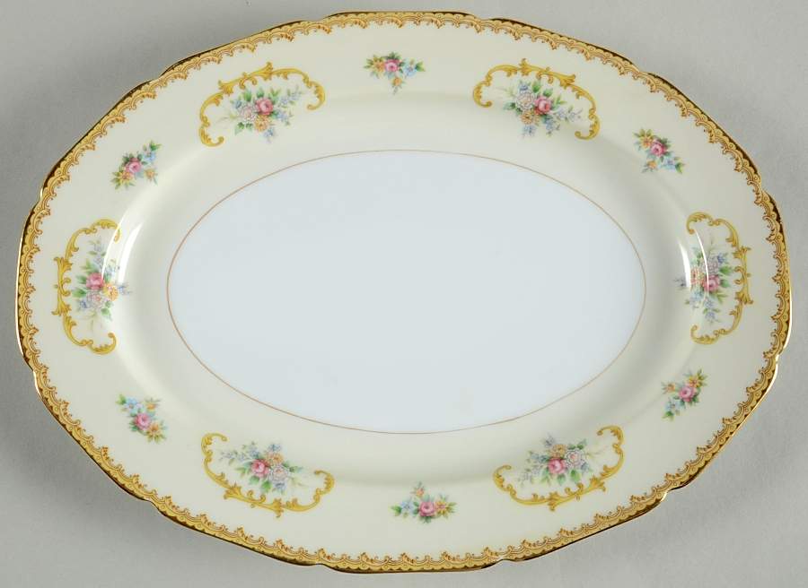 N752 11" Oval Serving Platter by Noritake-1