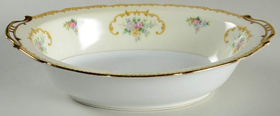 N752 10" Oval Vegetable Bowl by Noritake-1