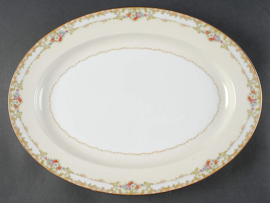 N122 16" Oval Serving Platter by Noritake-1