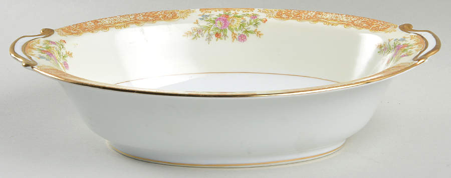 N123 10" Oval Vegetable Bowl by Noritake-1