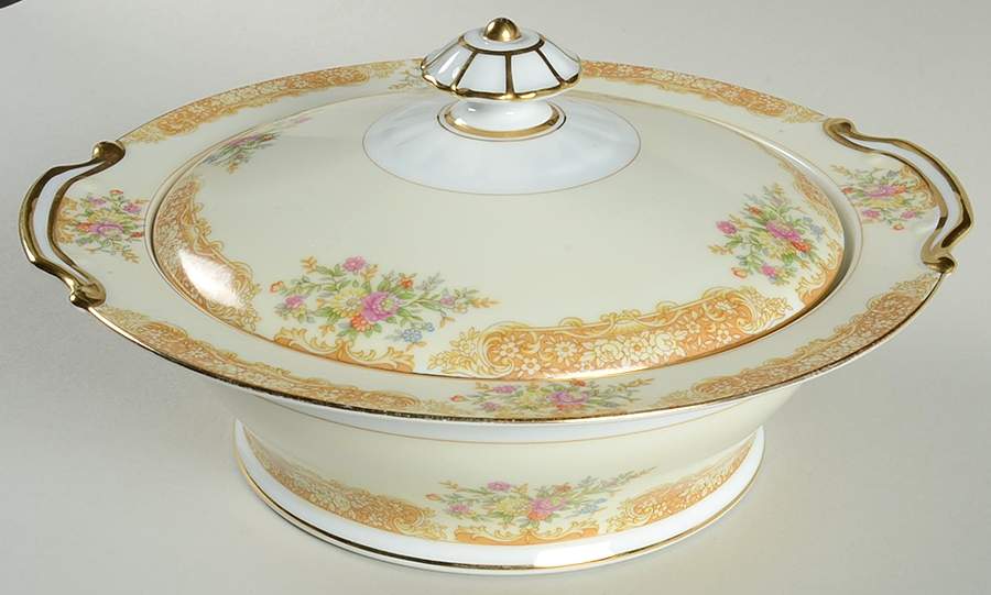 N123 Round Covered Vegetable by Noritake-1