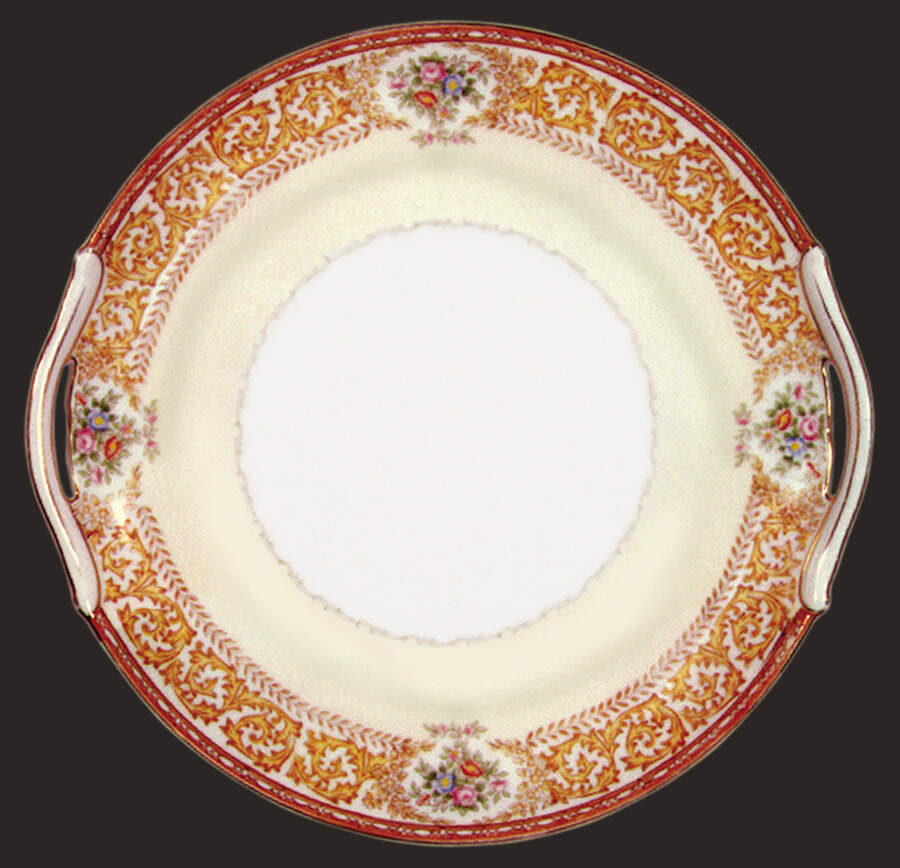 N125 Handled Cake Plate by Noritake-1