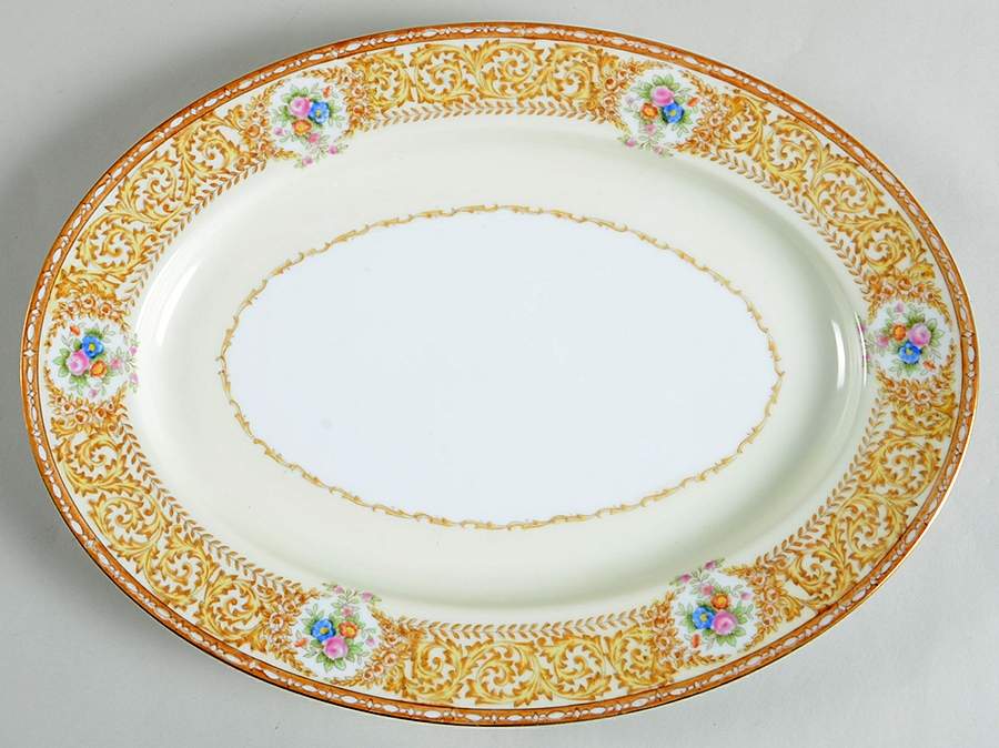 N125 11" Oval Serving Platter by Noritake-1