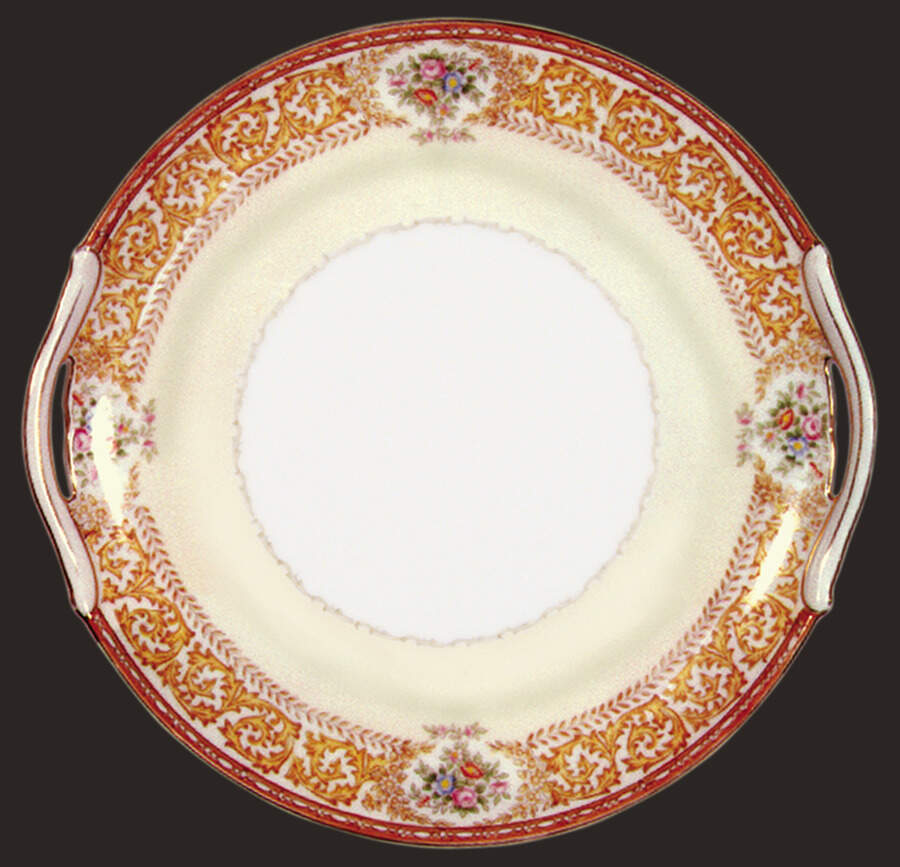 N126 Handled Cake Plate by Noritake-1