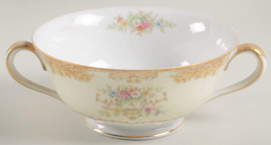 N127 Footed Cream Soup Bowl by Noritake-1