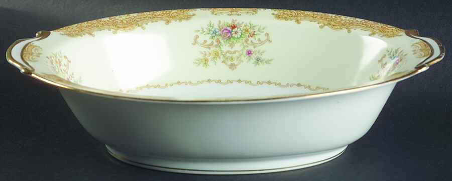 N127 10" Oval Vegetable Bowl by Noritake-1