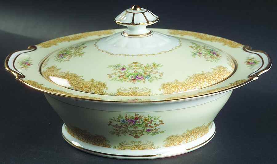 N127 Round Covered Vegetable by Noritake-1