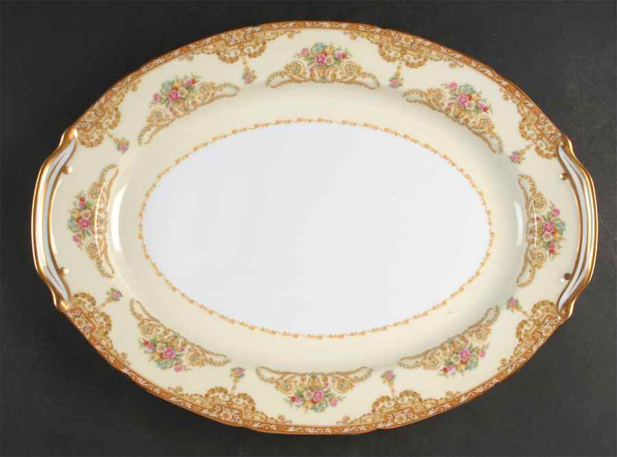 N129 16" Oval Serving Platter by Noritake-1