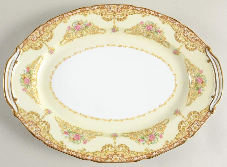 N129 11" Oval Serving Platter by Noritake-1
