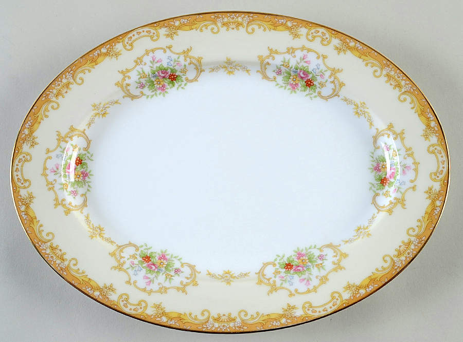 N130 11" Oval Serving Platter by Noritake-1