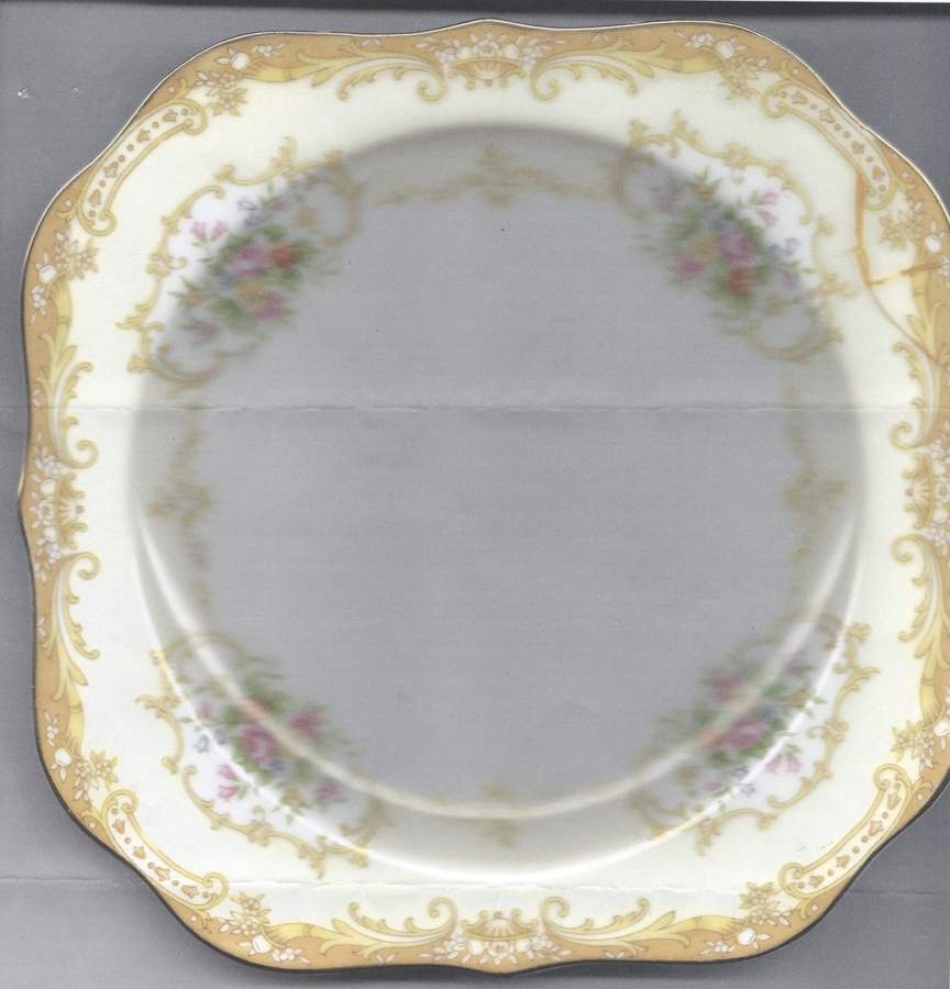 N130 Square Salad Plate by Noritake-1