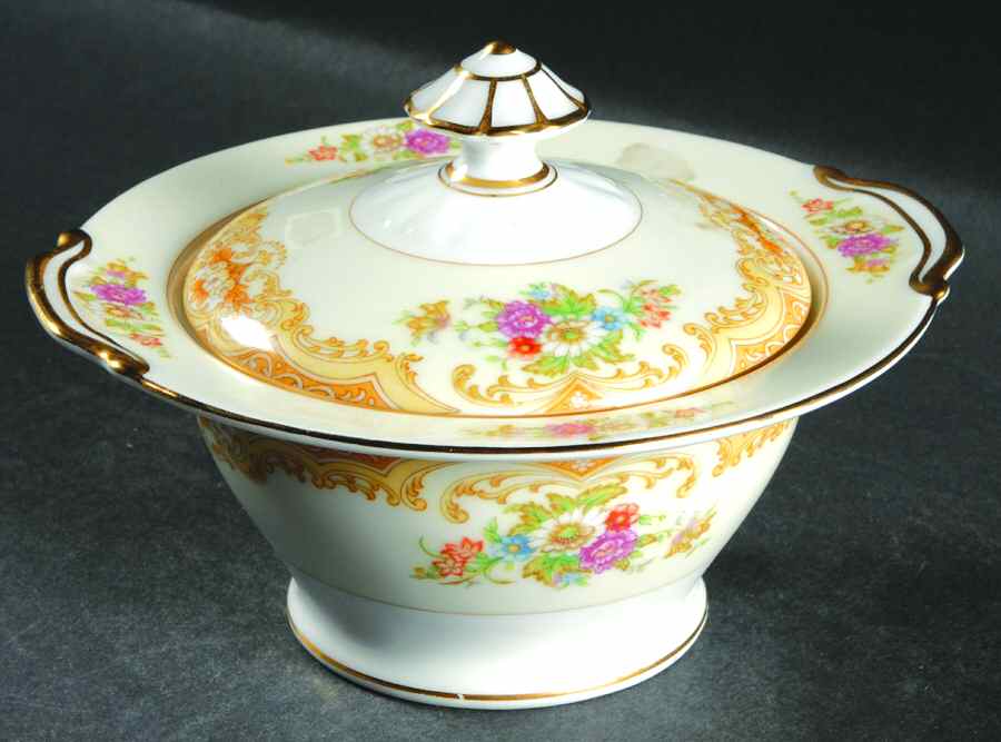 N134 Sugar Bowl & Lid by Noritake-1