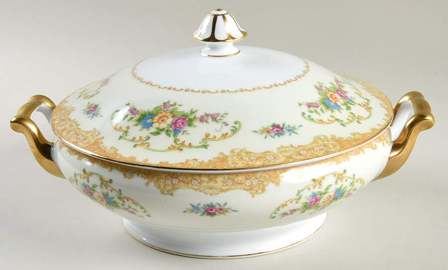 N135 Round Covered Vegetable by Noritake-1