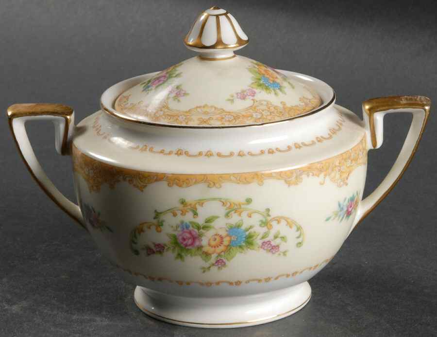 N135 Sugar Bowl & Lid by Noritake-1